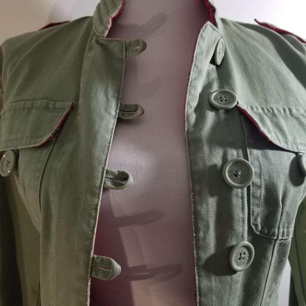 Abercrombie & Fitch Green jacket, size S - Picture 6 of 16